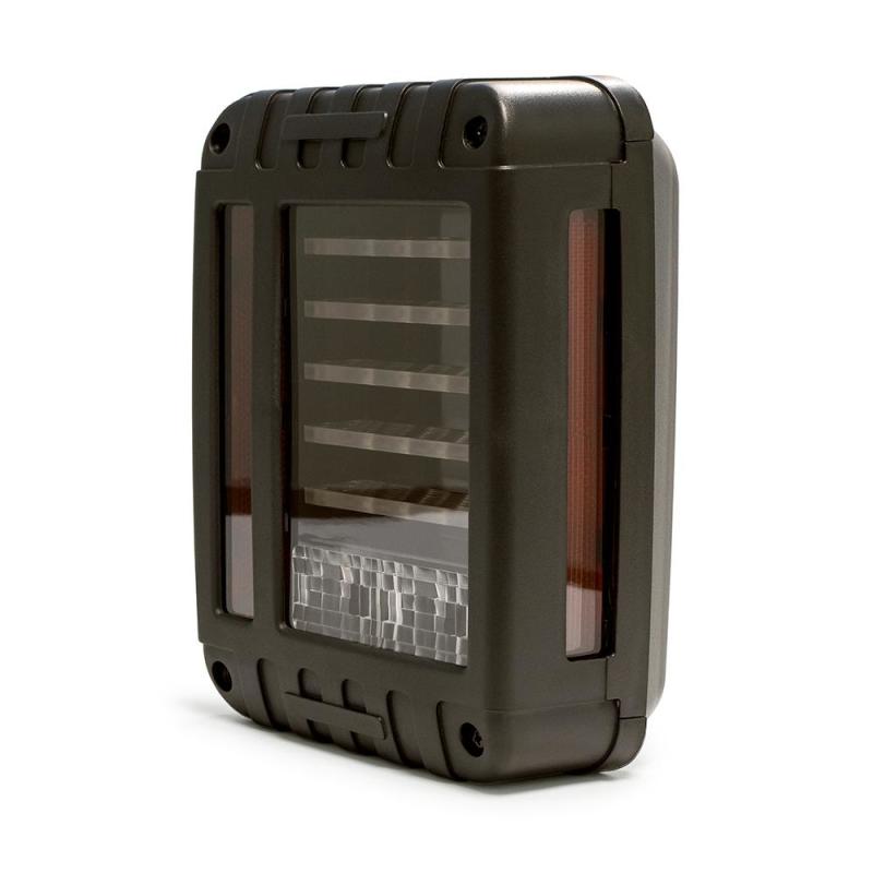 DV8 Offroad 07-18 Jeep Wrangler JK Octagon LED Tail Light DV8 Offroad Tail Lights  AXOPROS