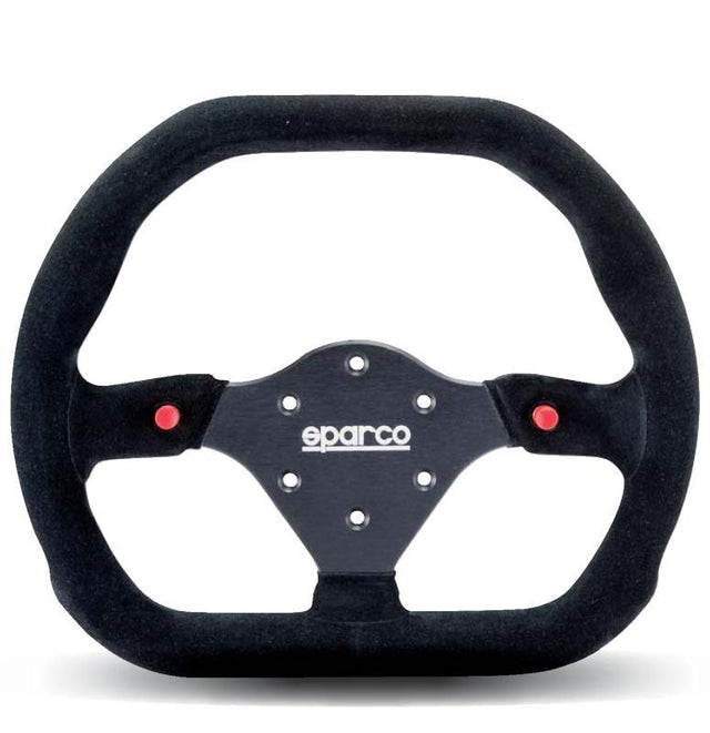 Sparco Steering Wheel 310X260 Suede Black SPARCO Steering Wheels  AXOPROS