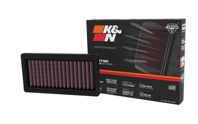 K&N 21-23 Ducati Monster Plus 937 Replacement Air Filter K&N Engineering Air Filters - Direct Fit  AXOPROS