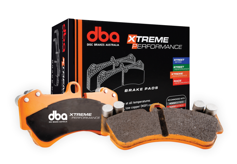 DBA 18-21 Subaru WRX STI (w/Brembo Calipers) XP Performance Rear Brake Pads DBA Brake Pads - Performance  AXOPROS
