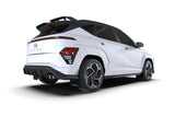 Rally Armor 24-25 Hyundai Kona N Line Black UR Mud Flap - White Logo Rally Armor Mud Flaps  AXOPROS