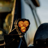 KC HiLiTES FLEX ERA 3 Performance Yellow Combo Beam Lens KC HiLiTES Light Accessories and Wiring  AXOPROS