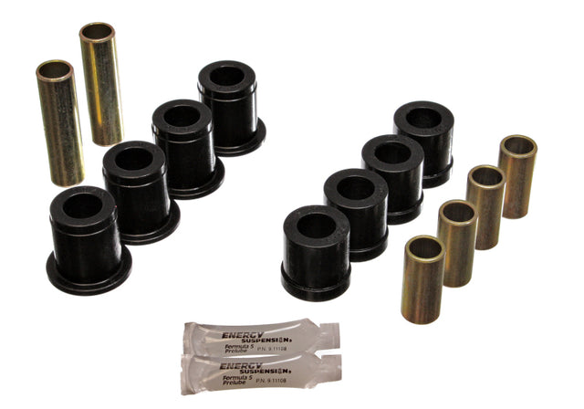 Energy Suspension 87-95 Nissan Pathfinder 2WD/4WD Black Front Control Arm Bushing Set Energy Suspension Bushing Kits  AXOPROS
