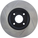 StopTech 2014 Ford Fiesta Left Front Disc Slotted Brake Rotor Stoptech Brake Rotors - Slotted  AXOPROS