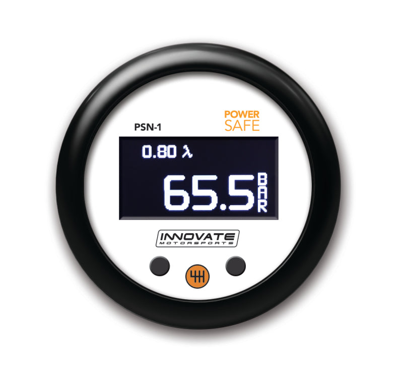 Innovate PSN-1 PowerSafe Nitrous Bottle Pressure / Wideband O2 Gauge Kit Innovate Motorsports Gauges  AXOPROS