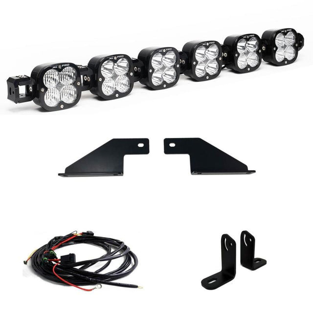 Baja Designs 2021+ Ford Raptor 6 XL Pro Linkable LED Light Bar Kit Baja Designs Light Bars & Cubes  AXOPROS