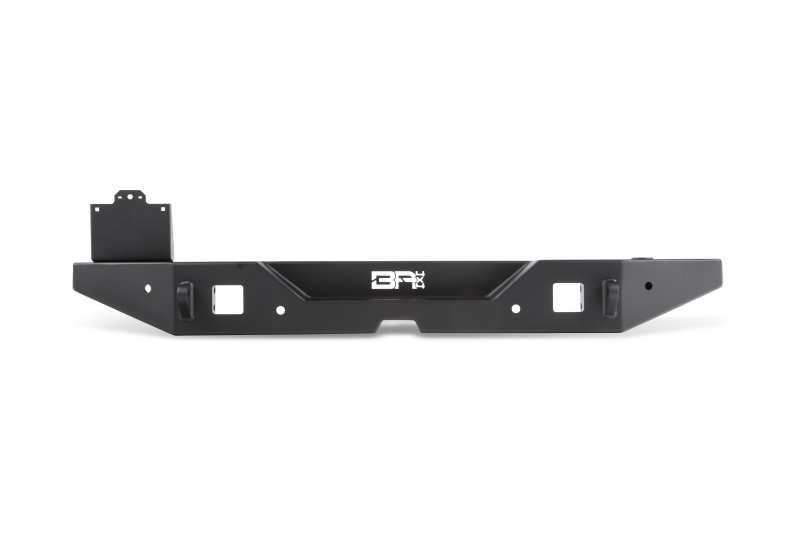 Body Armor 4x4 2018+ Jeep Wrangler Full Width Rear Bumper w/ Tire Carrier Mount Body Armor 4x4 Bumpers - Steel  AXOPROS