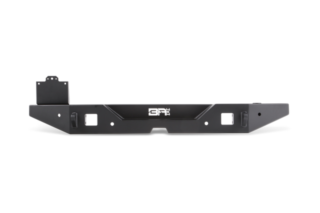 Body Armor 4x4 2018+ Jeep Wrangler Full Width Rear Bumper w/ Tire Carrier Mount Body Armor 4x4 Bumpers - Steel  AXOPROS