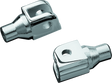Kuryakyn Tapered Peg Adapter Front Chrome Kuryakyn Footpegs  AXOPROS