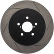 StopTech Power Slot 04 STi Rear Right Slotted Rotor Stoptech Brake Rotors - Slotted  AXOPROS