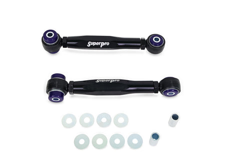 Superpro 06-25 Volkswagen Golf GTI Lower Rear HD Adjustable Toe Arm Set Superpro Control Arms  AXOPROS