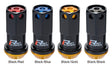 Project Kics 12X1.25 Black R40 Lug Nut - Single Project Kics Lug Nuts  AXOPROS