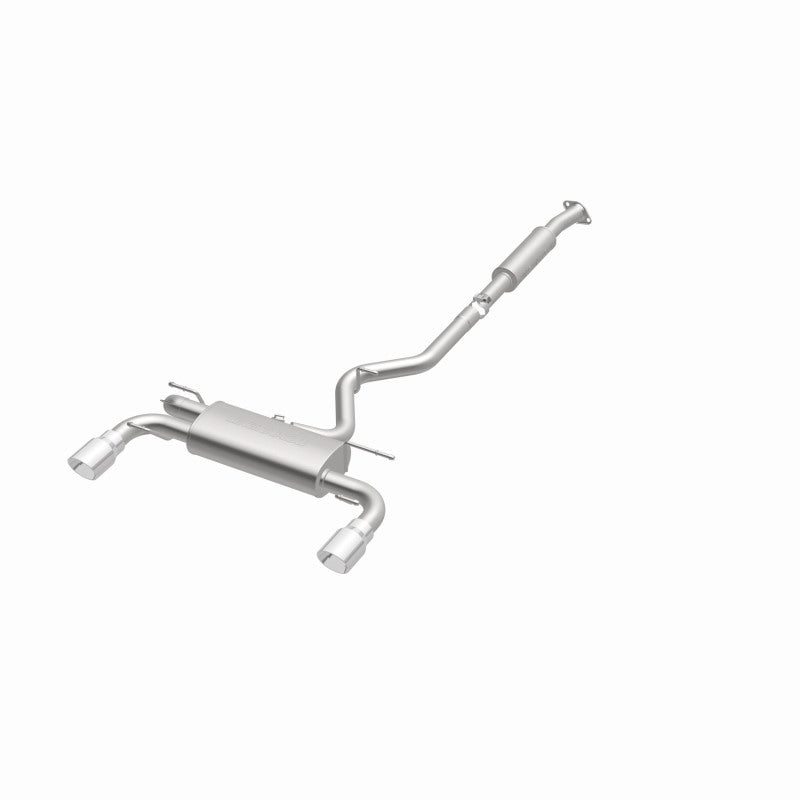 MagnaFlow 13 Scion FR-S / 13 Subaru BRZ Dual Split Rear Exit Stainless Cat Back Performance Exhaust Magnaflow Catback  AXOPROS