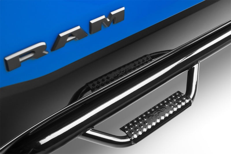 N-Fab Nerf Step 2019 Dodge Ram 1500 Crew Cab 5.7ft Bed - Gloss Black - Cab Length - 3in N-Fab Side Steps  AXOPROS
