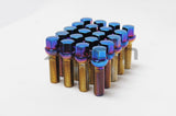 Wheel Mate Mevius Lug Bolt Set of 20 - Black 14x1.50 40mm Ball 14mm RAD Wheel Mate Lug Nuts  AXOPROS