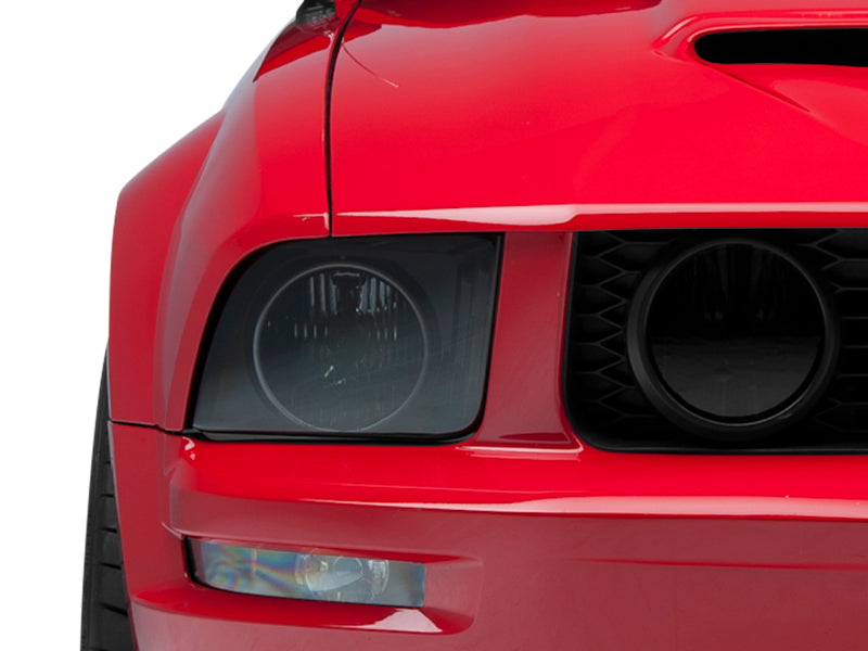 Raxiom 05-09 Ford Mustang GT V6 Axial Series CCFL Halo Projector Headlight- Blk Housing (Smkd Lens) Raxiom Headlights  AXOPROS