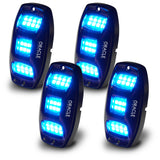 Oracle Underbody  RGB+W Wheel Well Rock Light Kit - 4 PCS - ColorSHIFT ORACLE Lighting Light Bars & Cubes  AXOPROS