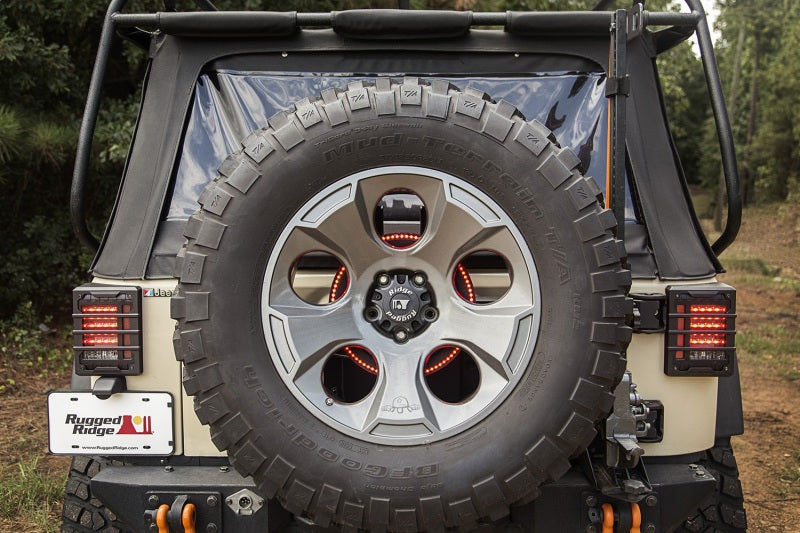 Rugged Ridge 3rd Brake Light LED Ring Rugged Ridge Light Bars & Cubes  AXOPROS