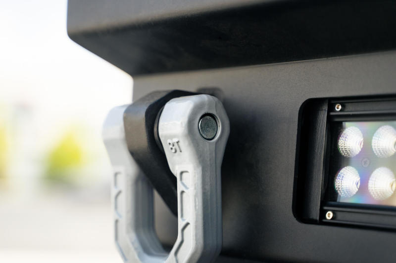 DV8 Offroad Elite Series D-Ring Shackles - Pair (Gray) DV8 Offroad Bumper Accessories  AXOPROS