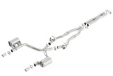 Borla 2017 Dodge Charger R/T 5.7L ATAK Catback Exhaust w/o Tips (w/MDS Valves ONLY) Borla Catback  AXOPROS