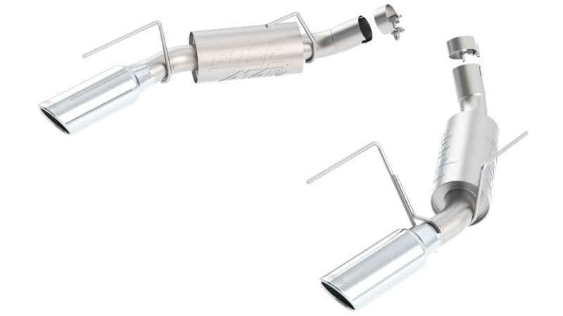 Borla 05-09 Mustang GT/Bullitt 4.6L 8cyl Aggressive ATAK Exhaust (rear section only) Borla Catback  AXOPROS