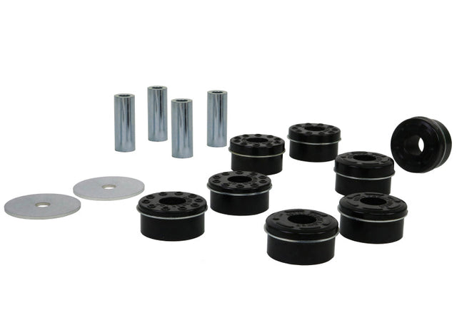 Whiteline Plus 14+ Ford Mustang GT500/S550 Crossmember Mount Bushing Kit Whiteline Bushing Kits  AXOPROS