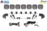 Diode Dynamics Bronco SS5 Sport CrossLink Windshield - White Combo Lightbar Kit Diode Dynamics Light Bars & Cubes  AXOPROS
