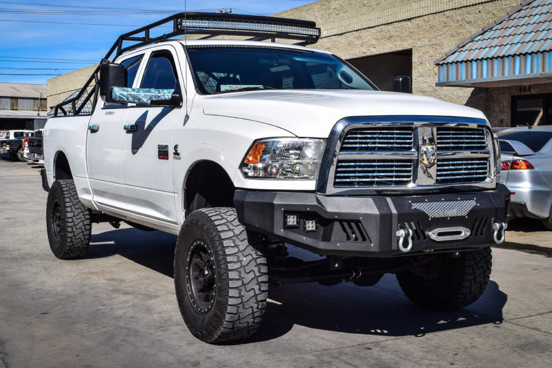 DV8 Offroad 10-18 RAM 2500 Front Bumper DV8 Offroad Bumpers - Steel  AXOPROS