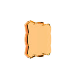 KC HiLiTES FLEX ERA 1 Single Light Shield ONLY (Amber) KC HiLiTES Light Accessories and Wiring  AXOPROS