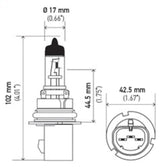 Hella Bulb 9007 12V 65/55W Xen Wht Xb (2) Hella Bulbs  AXOPROS