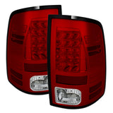 Spyder Dodge Ram 1500 13-14 13-14 LED Tail Lights LED Model only - Red Clear ALT-YD-DRAM13-LED-RC SPYDER Tail Lights  AXOPROS