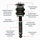 Air Lift Performance 89-00 Lexus LS400 Front Air Suspension Kit Air Lift Air Suspension Kits  AXOPROS