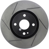 StopTech 16-17 Mazda MX-5 Front Passenger Side Slotted Sport Brake Rotor Stoptech Brake Rotors - Slotted  AXOPROS