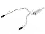 Borla 09-17 Dodge Ram 1500 5.7L V8 3in to Dual 2.5in Single Round Rolled Angle-Cut S-type Exhaust Borla Catback  AXOPROS