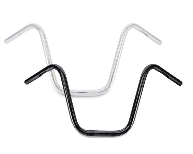 Burly Brand Narrow Ape 12in - Chrome Burly Brand Handlebars  AXOPROS