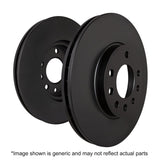 EBC 92-95 BMW M3 3.0 (E36) Premium Rear Rotors EBC Brake Rotors - OE  AXOPROS