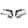 Rugged Ridge Chop Brackets Front Fender 18-21 Jeep Wrangler JL/JT Rubicon w/ DRLs Rugged Ridge Fender Flares  AXOPROS