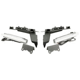 Rugged Ridge Chop Brackets Front Fender 18-21 Jeep Wrangler JL/JT Rubicon w/ DRLs Rugged Ridge Fender Flares  AXOPROS