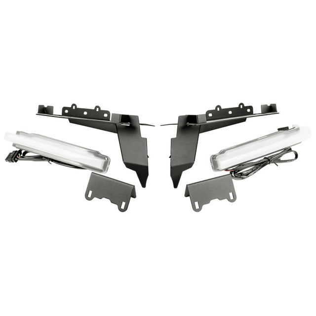 Rugged Ridge Chop Brackets Front Fender 18-21 Jeep Wrangler JL/JT Rubicon w/ DRLs Rugged Ridge Fender Flares  AXOPROS