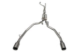 Corsa 2021-2024 Dodge Ram TRX Crew Cab Xtreme Catback Exhaust Dual Rear Gunmetal Tip CORSA Performance Catback  AXOPROS