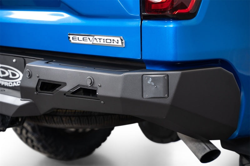 ADD 2020+ Chevy/GMC 1500 Black Label Rear Bumper Addictive Desert Designs Bumpers - Steel  AXOPROS