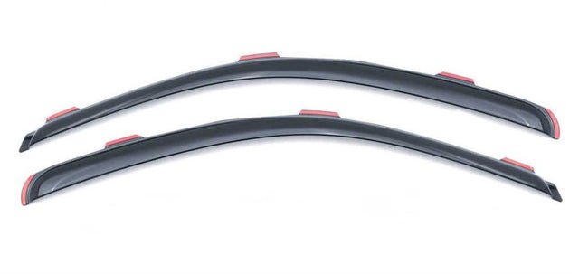 AVS 15-18 Chevy Colorado Ext. Cab Ventvisor In-Channel Window Deflectors 2pc - Smoke AVS Wind Deflectors  AXOPROS