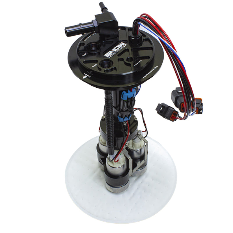 Snow 05-19 GM Half Ton Truck Fuel Hat - Dual Pump Snow Performance Fuel Pumps  AXOPROS