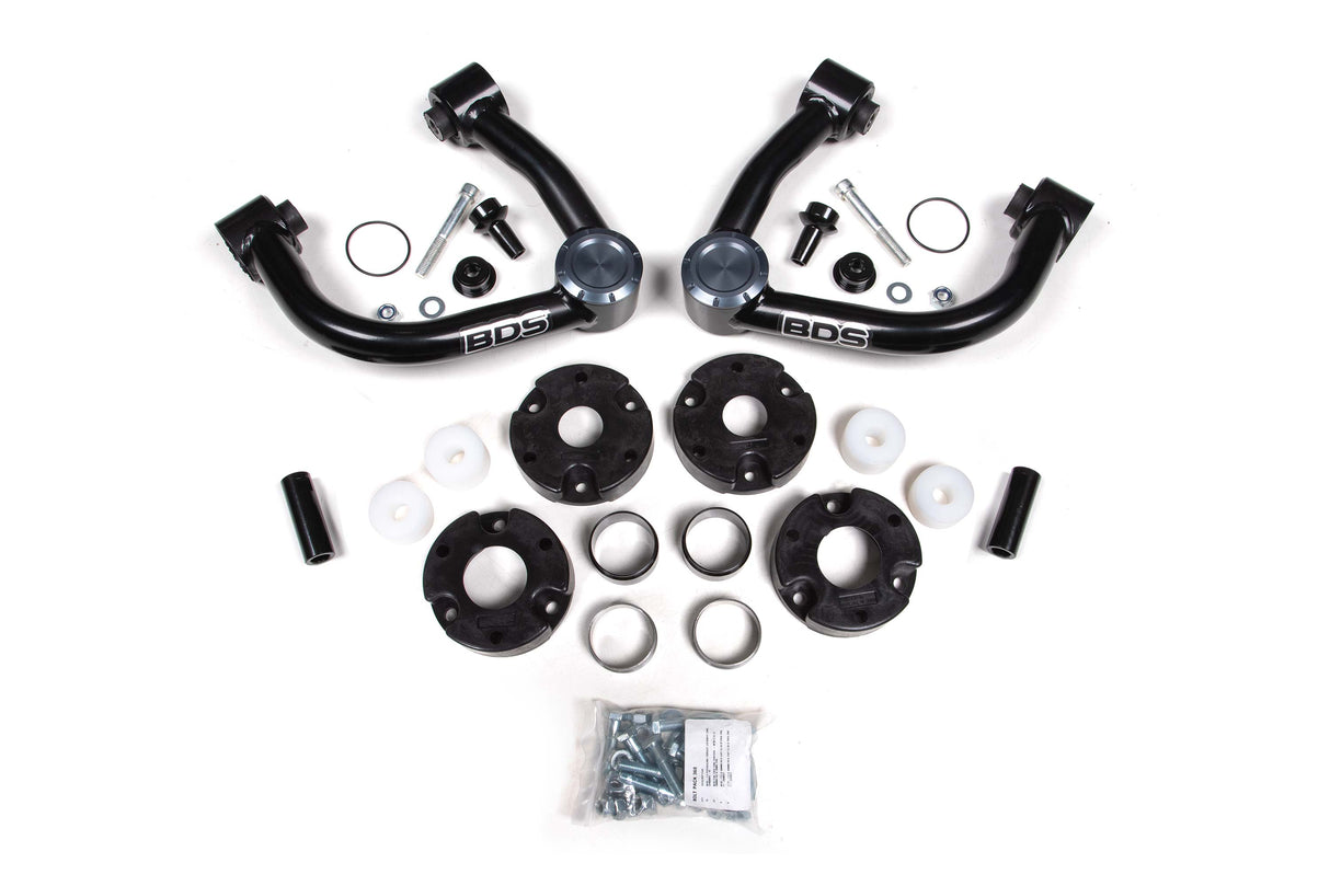 3.5 Inch Lift Kit - Ford Bronco (21-24) 2 Door - Badlands Without Sasquatch BDS Suspension Suspension Lift Kit  AXOPROS