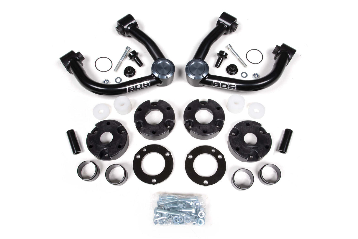 3.5 Inch Lift Kit - Ford Bronco (21-24) 4 Door - Badlands Without Sasquatch BDS Suspension Suspension Lift Kit  AXOPROS