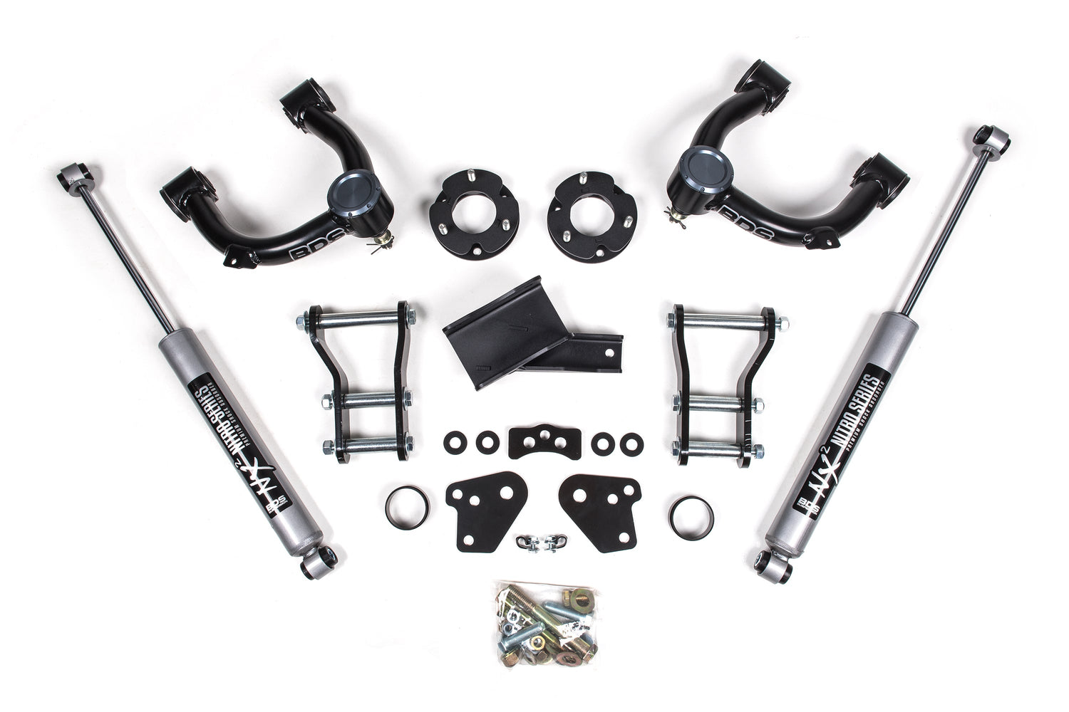 3.5 Inch Lift Kit - Ford Ranger (19-23) 4WD BDS Suspension Suspension Lift Kit  AXOPROS