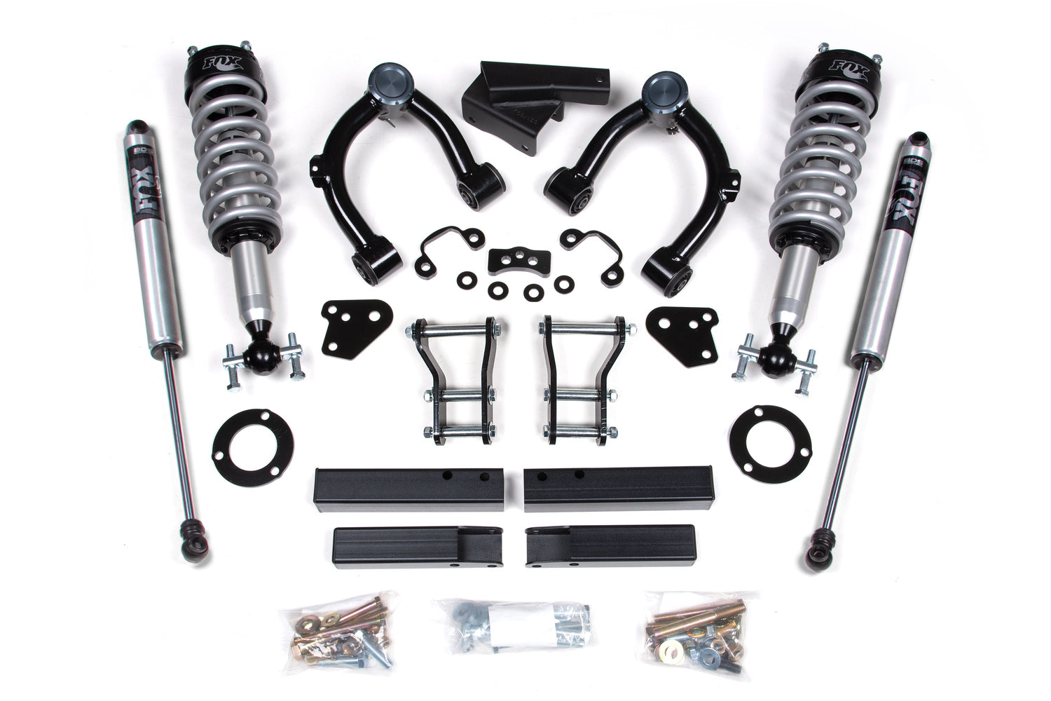 3.5 Inch Lift Kit - FOX 2.0 Coil-Over - Ford Ranger (19-23) 4WD BDS Suspension Suspension Lift Kit  AXOPROS