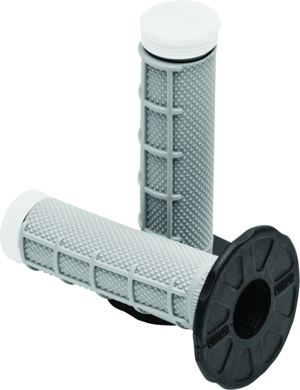 ProTaper Tri Density MX 1/2 Waffle Grips - White ProTaper Grips  AXOPROS