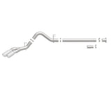 MagnaFlow 08-17 Ford F-250/F-350/F-450 4.6L/6.7 DPF-Back SS 4in Dual Single Passenger Side Rear Exit Magnaflow DPF Back  AXOPROS