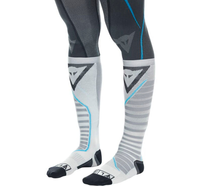 Dainese Dry Long Socks Black/Blue Size - 42/44 Dainese Footwear  AXOPROS
